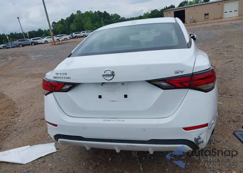 2021 Nissan Sentra Sv Xtronic Cvt из США, поврежденный, VIN 3N1AB8CV1MY307311